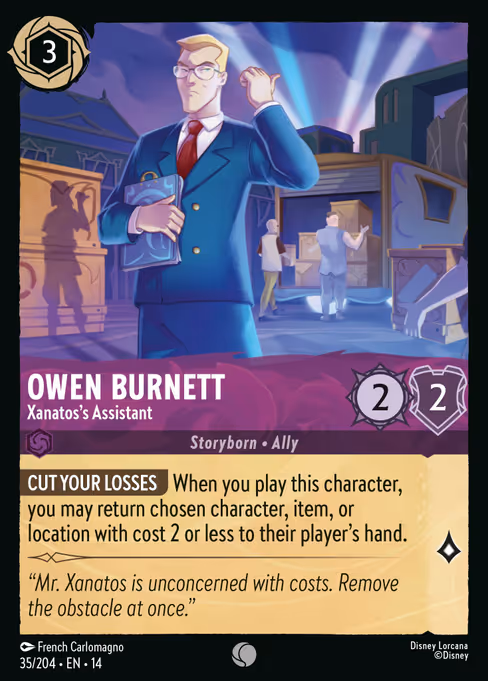 Owen Burnett - Xanatos's Assistant (Hyperia City #35)