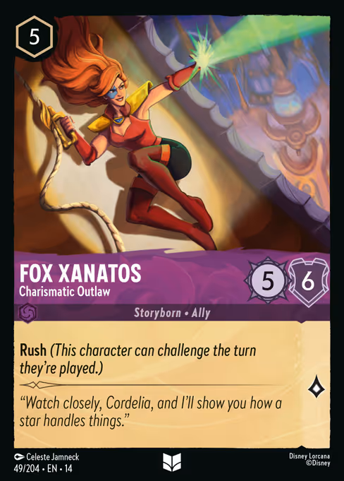 Fox Xanatos - Charismatic Outlaw (Hyperia City #49)