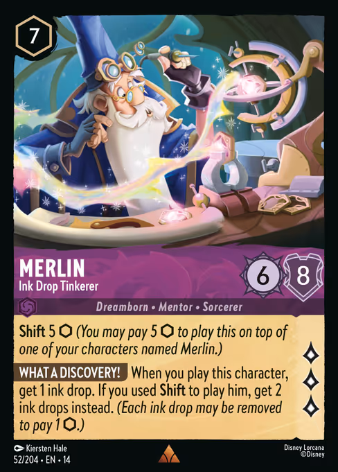 Merlin - Ink Drop Tinkerer (Hyperia City #52)