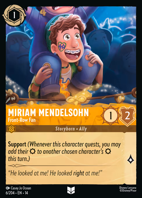 Miriam Mendelsohn - Front-Row Fan (Hyperia City #6)