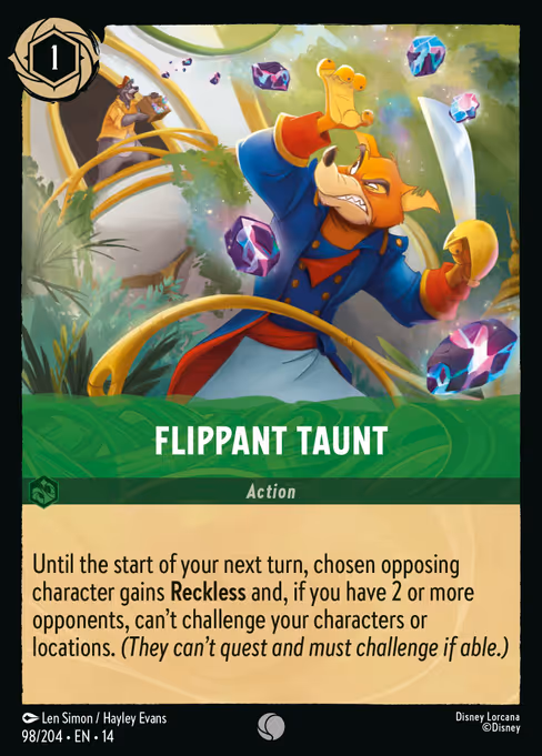 Flippant Taunt (Hyperia City #98)