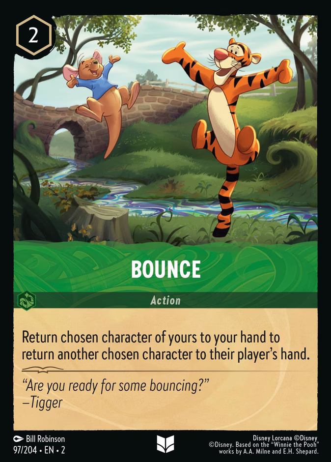 Bounce — Rise of the Floodborn #97 (Disney Lorcana card)