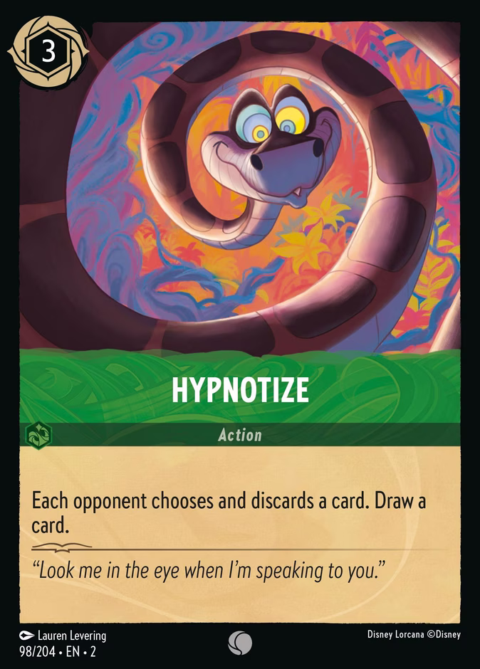 Hypnotize — Rise of the Floodborn #98 (Disney Lorcana card)