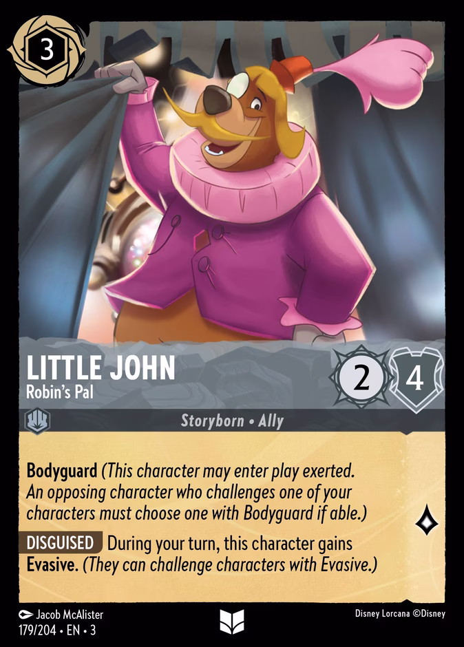 Little John - Robin's Pal — Into the Inklands #179 (Disney Lorcana card)