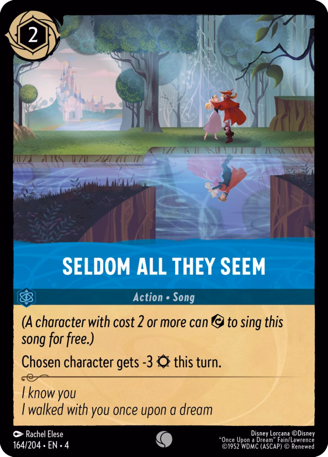 Seldom All They Seem — Ursula's Return #164 (Disney Lorcana card)