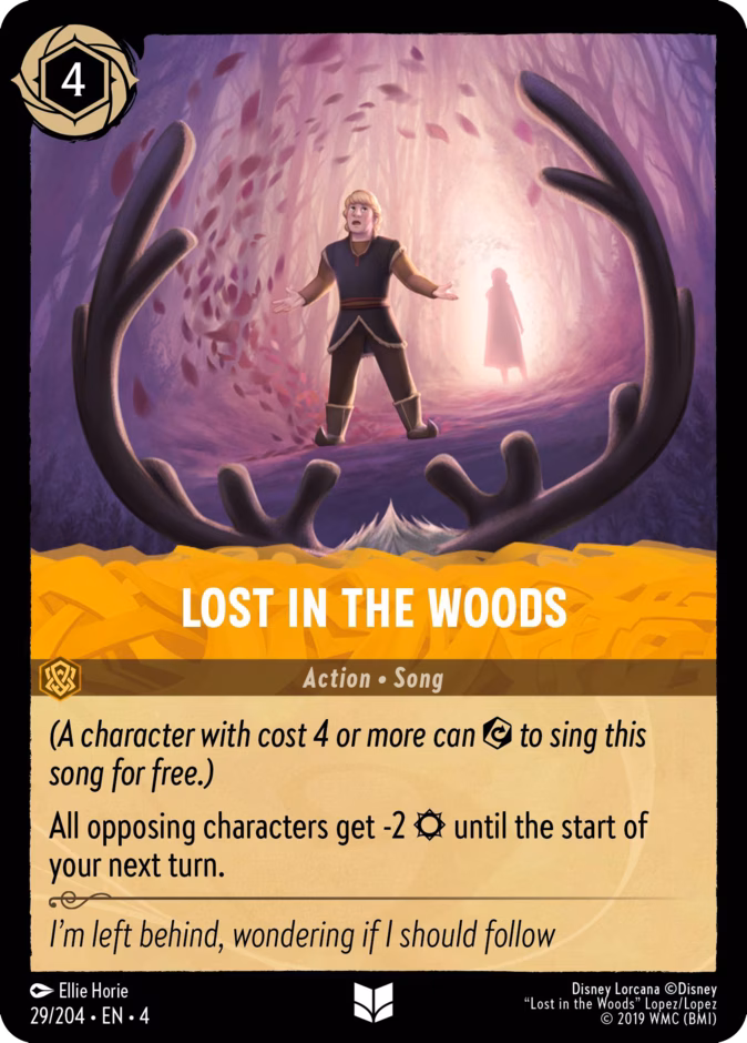 Lost in the Woods — Ursula's Return #29 (Disney Lorcana card)