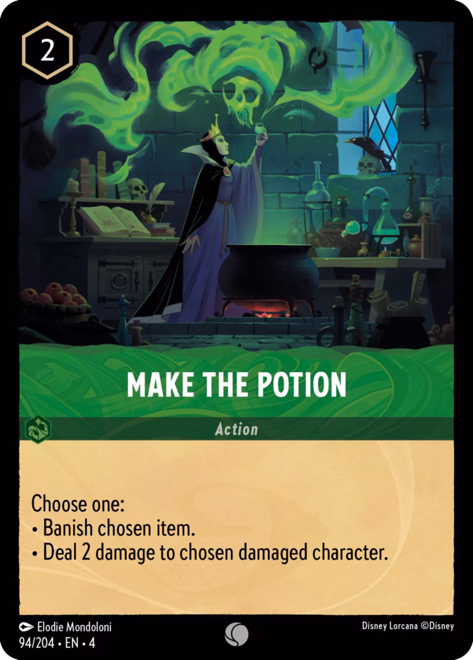 Make the Potion — Ursula's Return #94 (Disney Lorcana card)
