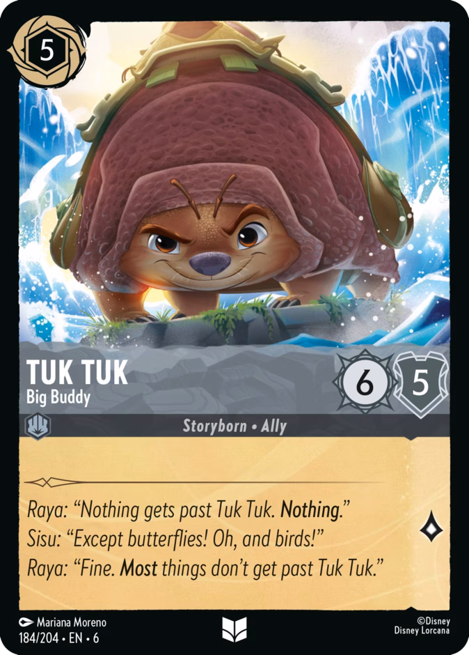Tuk Tuk - Big Buddy — Azurite Sea #184 (Disney Lorcana card)