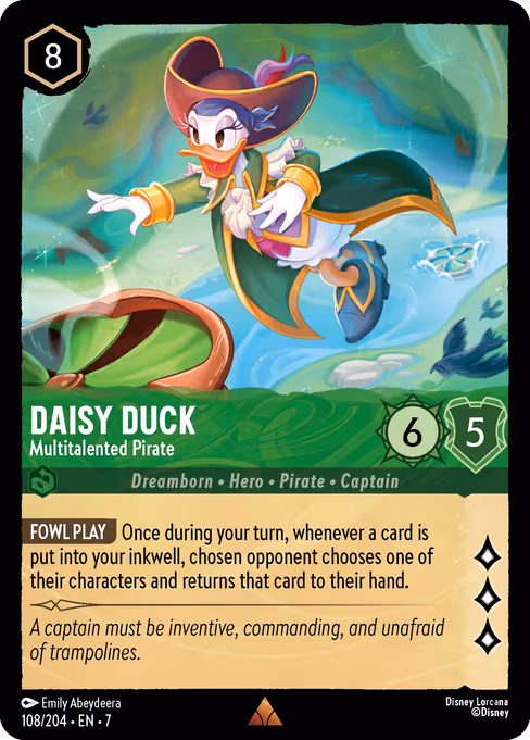 Daisy Duck - Multitalented Pirate (Archazia's Island #108)