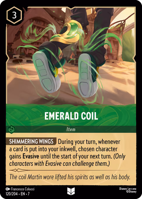 Emerald Coil (Archazia's Island #120)