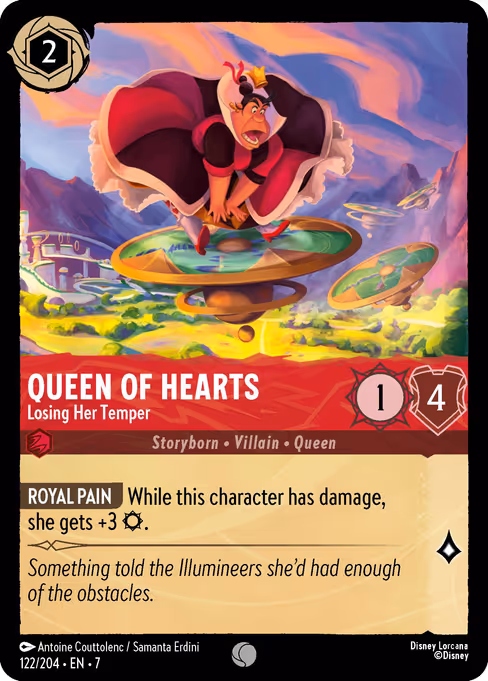 Queen of Hearts - Losing Her Temper (Archazia's Island #122)