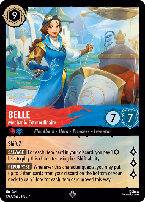 Belle - Mechanic Extraordinaire (Archazia's Island #126)