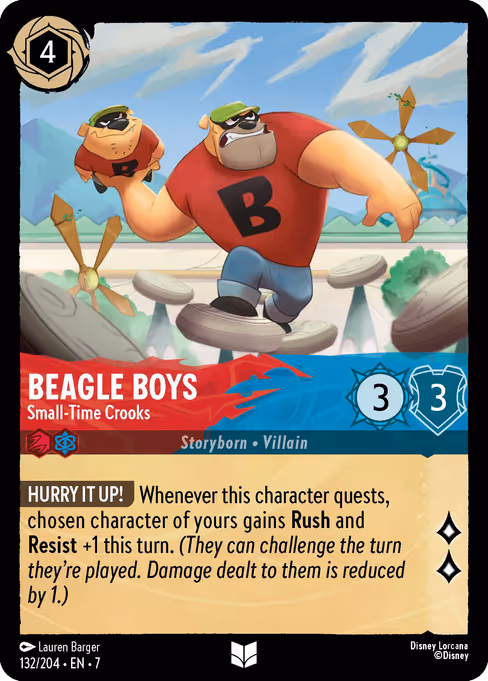 Beagle Boys - Small-Time Crooks (Archazia's Island #132)