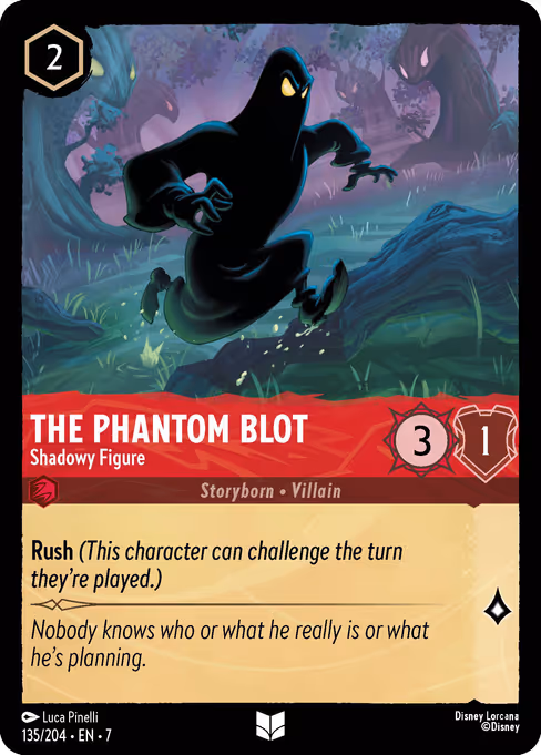The Phantom Blot - Shadowy Figure (Archazia's Island #135)