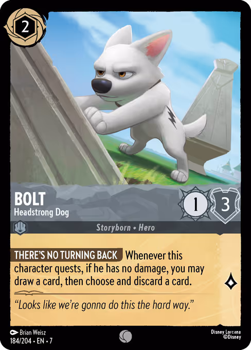 Bolt - Headstrong Dog (Archazia's Island #184)