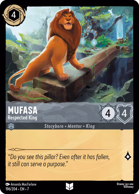 Mufasa - Respected King (Archazia's Island #196)