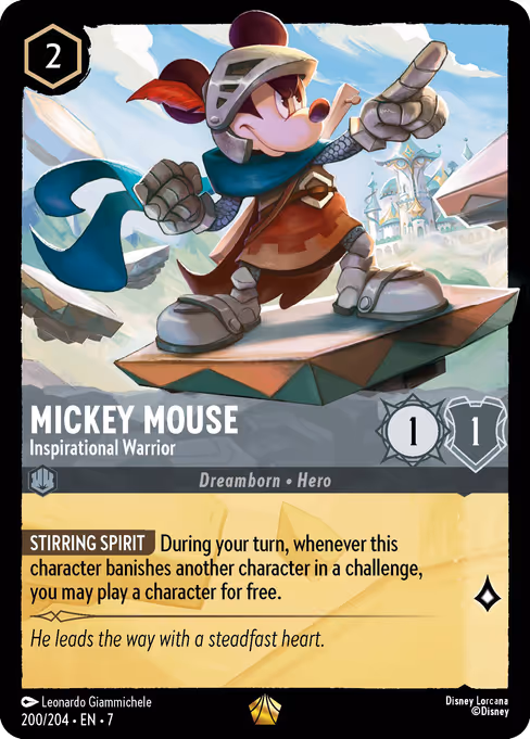 Mickey Mouse - Inspirational Warrior (Archazia's Island #200)