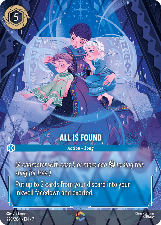 All Is Found — Archazia's Island #220 (Disney Lorcana card)