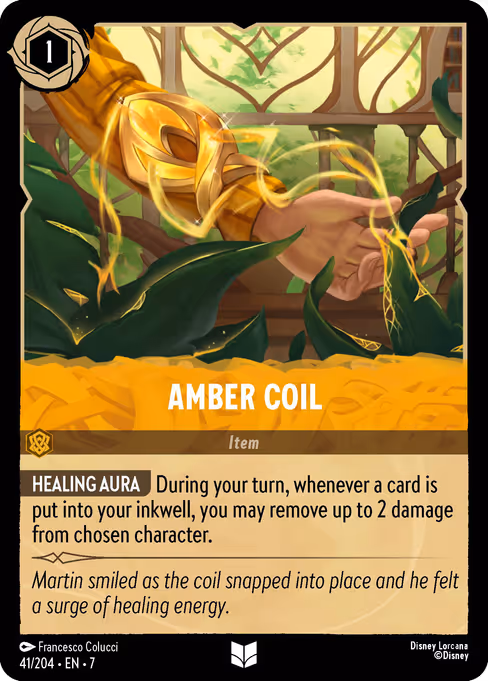 Amber Coil (Archazia's Island #41)