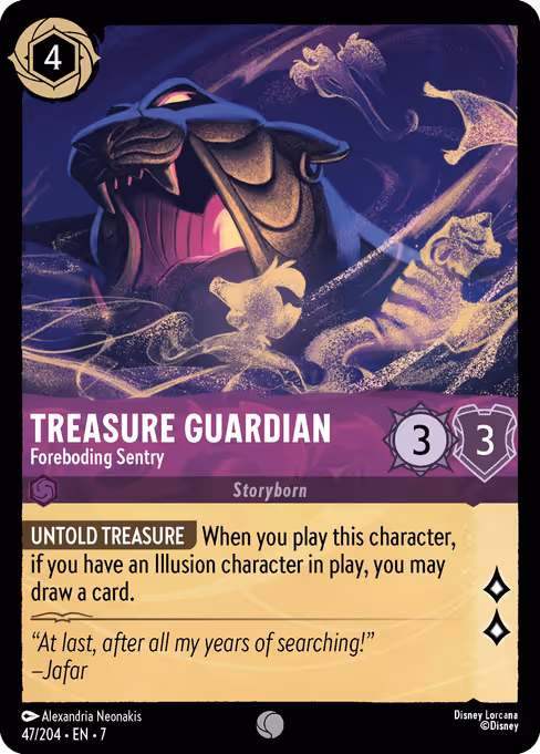 Treasure Guardian - Foreboding Sentry (Archazia's Island #47)
