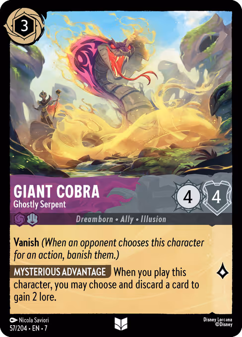 Giant Cobra - Ghostly Serpent (Archazia's Island #57)