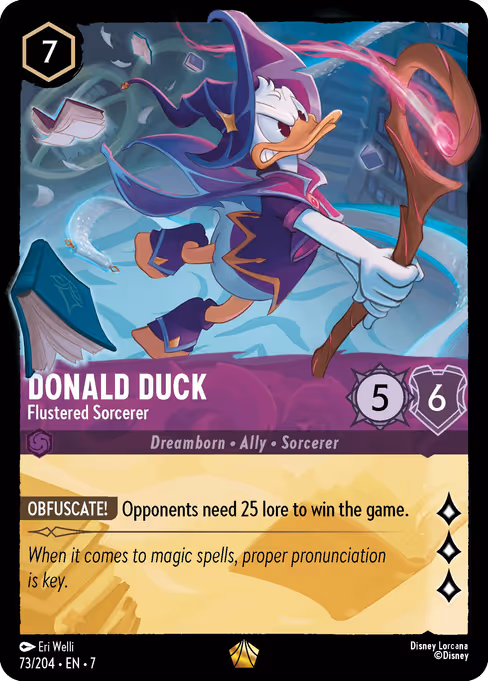 Donald Duck - Flustered Sorcerer (Archazia's Island #73)