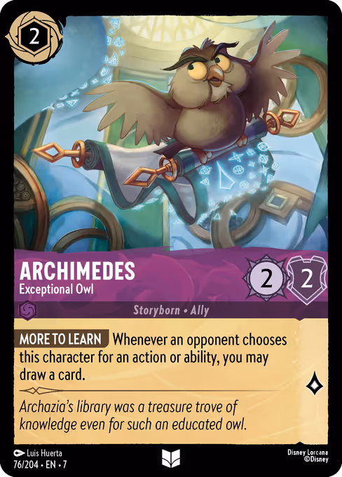 Archimedes - Exceptional Owl (Archazia's Island #76)