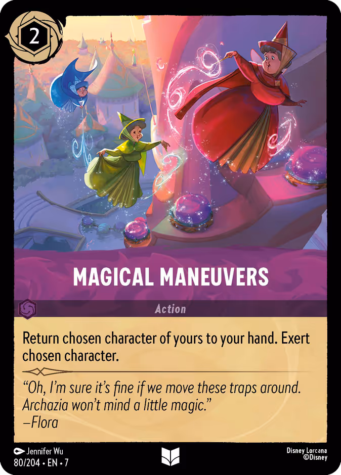 Magical Maneuvers — Archazia's Island #80 (Disney Lorcana card)