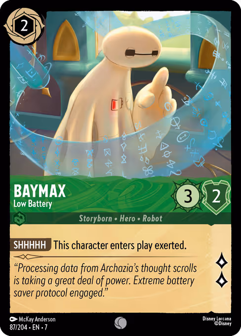 Baymax - Low Battery (Archazia's Island #87)