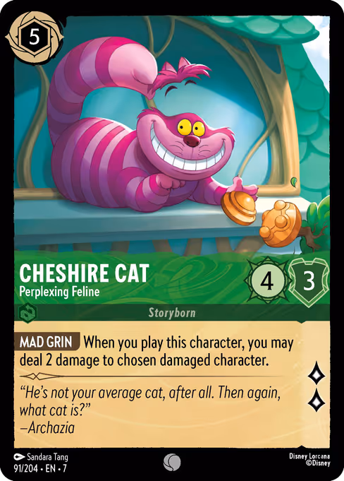 Cheshire Cat - Perplexing Feline (Archazia's Island #91)