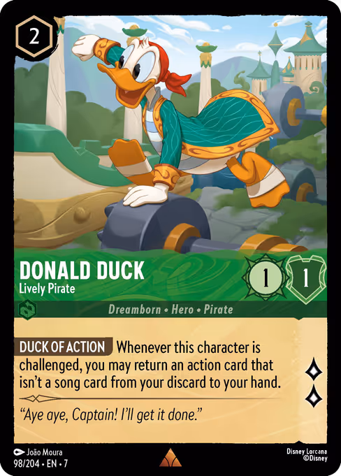 Donald Duck - Lively Pirate (Archazia's Island #98)