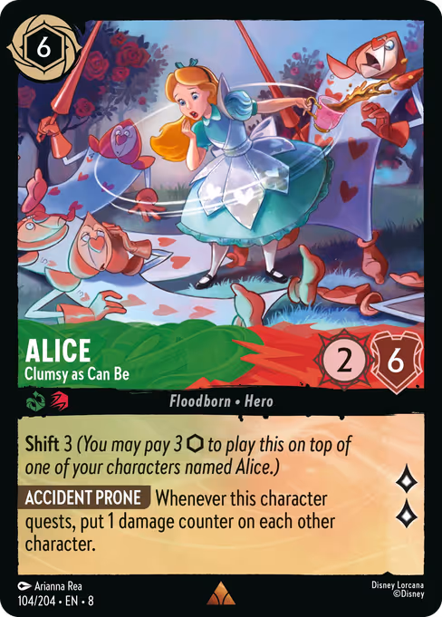 Alice - Clumsy as Can Be (Reign of Jafar #104)