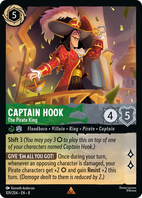 Captain Hook - The Pirate King (Reign of Jafar #109)