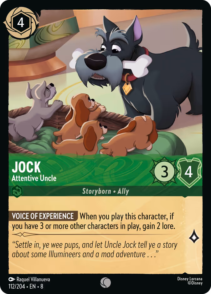 Jock - Attentive Uncle — Reign of Jafar #112 (Disney Lorcana card)