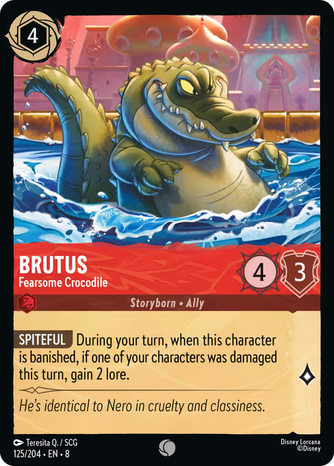 Brutus - Fearsome Crocodile (Reign of Jafar #125)