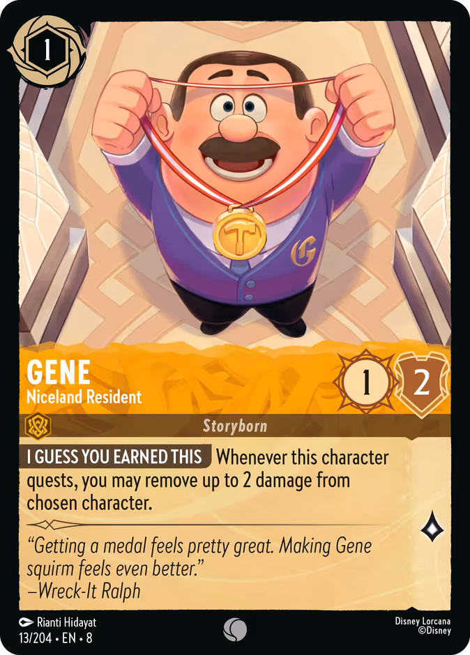 Gene - Niceland Resident — Reign of Jafar #13 (Disney Lorcana card)