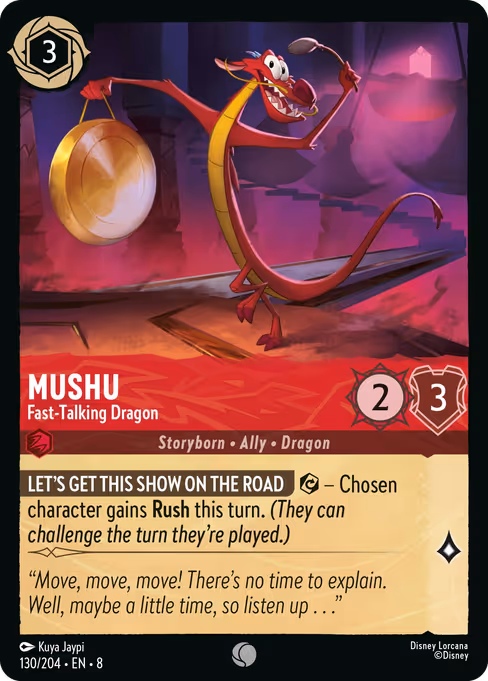 Mushu - Fast-Talking Dragon (Reign of Jafar #130)
