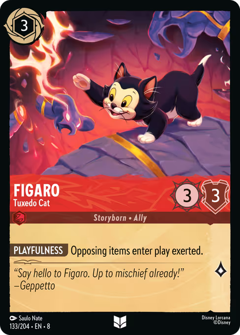 Figaro - Tuxedo Cat (Reign of Jafar #133)