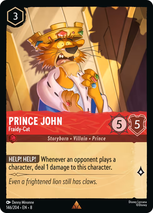 Prince John - Fraidy-Cat (Reign of Jafar #146)