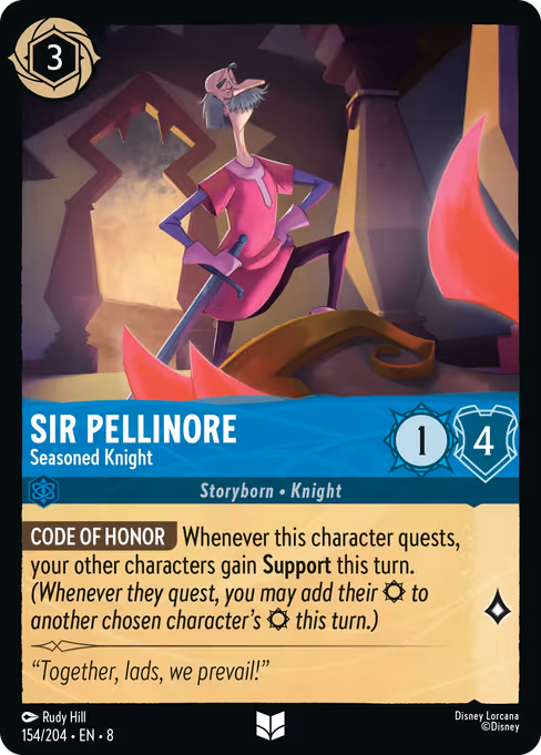 Sir Pellinore - Seasoned Knight (Reign of Jafar #154)