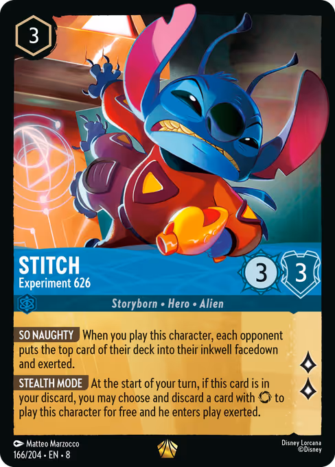 Stitch - Experiment 626 (Reign of Jafar #166)