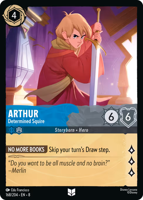 Arthur - Determined Squire (Reign of Jafar #168)