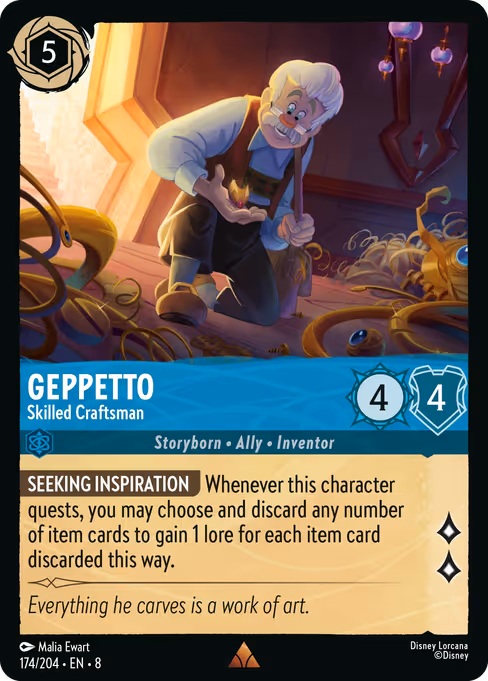 Geppetto - Skilled Craftsman (Reign of Jafar #174)