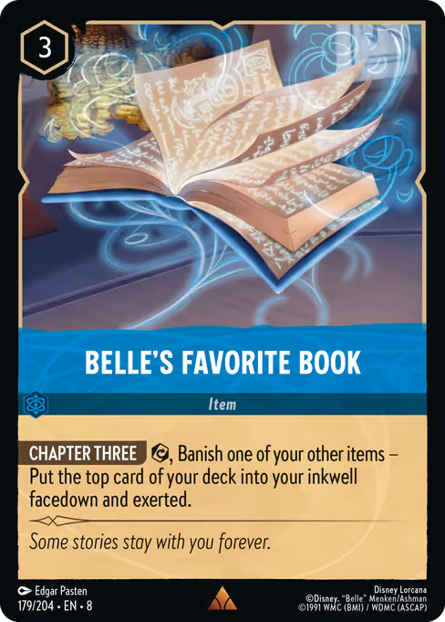 Belle's Favorite Book (Reign of Jafar #179)