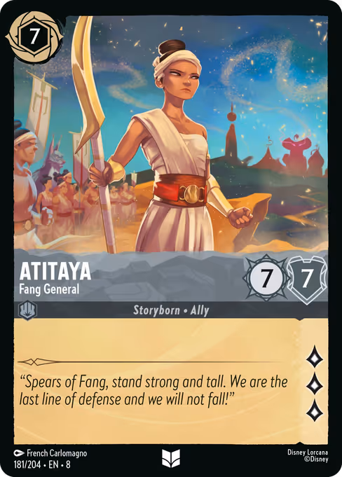 Atitaya - Fang General (Reign of Jafar #181)
