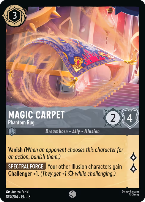 Magic Carpet - Phantom Rug (Reign of Jafar #183)