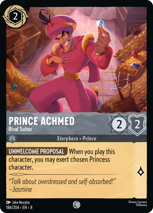 Prince Achmed - Rival Suitor (Reign of Jafar #184)