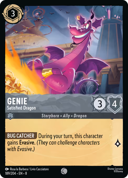 Genie - Satisfied Dragon (Reign of Jafar #189)