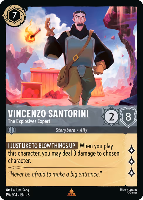 Vincenzo Santorini - The Explosives Expert (Reign of Jafar #197)
