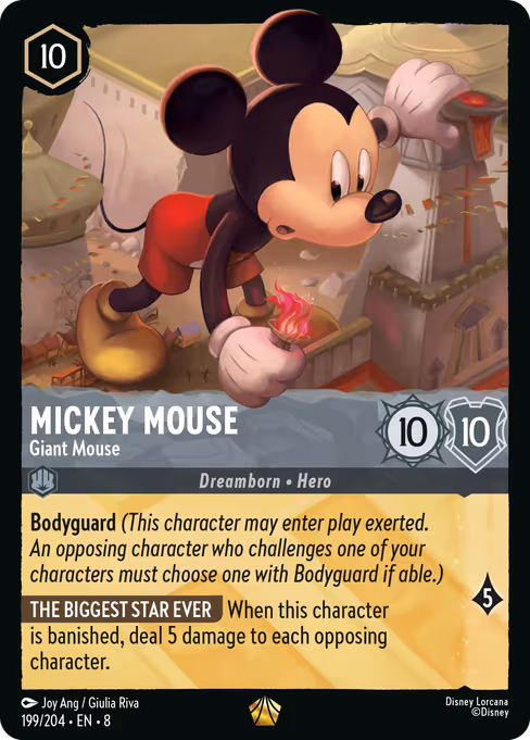 Mickey Mouse - Giant Mouse (Reign of Jafar #199)